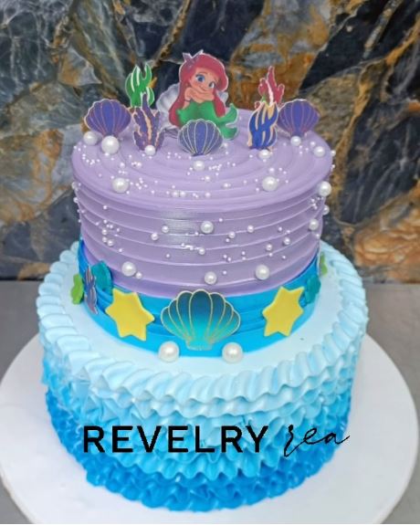 Mermaid Cake for Girls