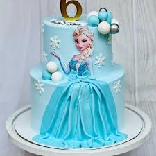Frozen Theme Cake for Girls