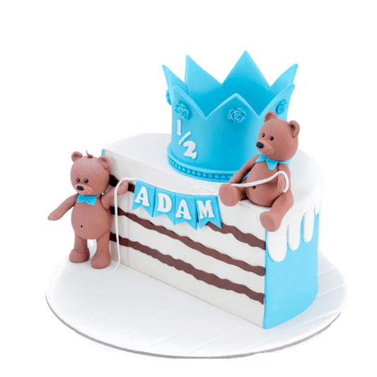 Sweet Half-Year Celebration Cake