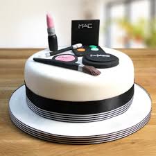 Glamorous Makeup Cake