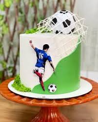 Football Theme Cake for Boys &amp; Sports Fans