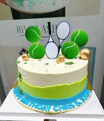 Badminton Theme Cake